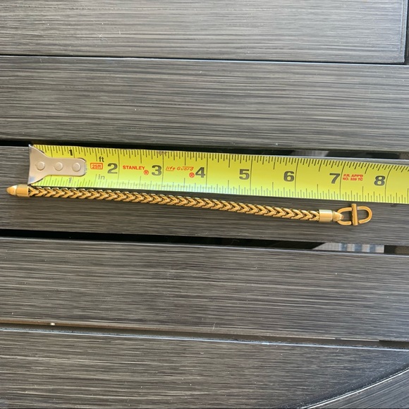 Gold Tone Keel Chain Stainless Steel Bracelet *HOST PICK* - Picture 3 of 4